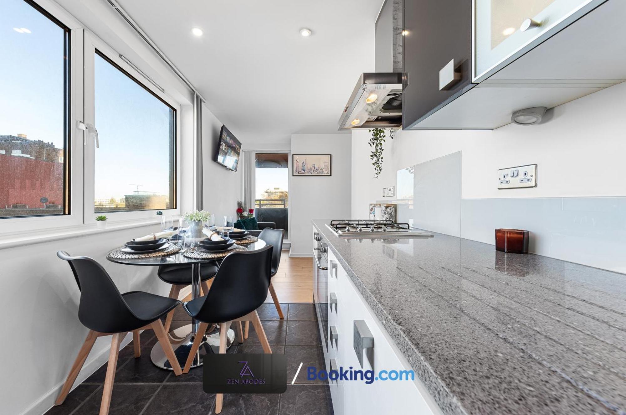 Appartement Two Bedroom Flat By Zen Abodes Short Lets & Serviced With Free Wifi & Tv Close To Old St *